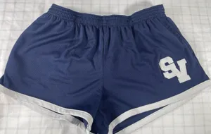Boxercraft Navy Blue "SV" Mesh Athletic Shorts - Women’s Medium thumbnail 1