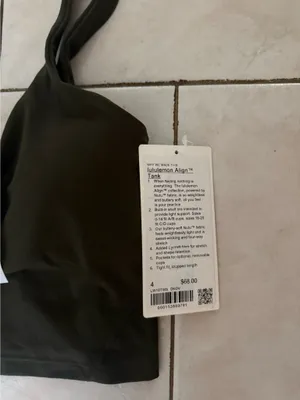 Lululemon Align Tank Dark Olive  thumbnail 5