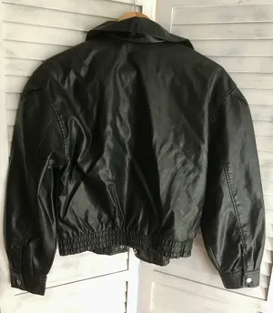 Black Bomber Jacket, Small thumbnail 4