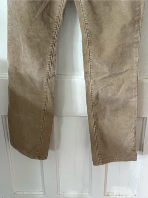 GAP Slim Corduroy Pants in Khaki thumbnail 3