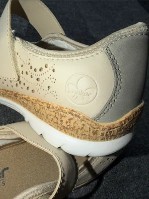 Rieker Nikita 99 Mary Jane Sneakers in the Perle/Cement colorway thumbnail 8