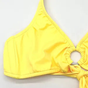 Venus Bikini‎ Top Women Size A 32B/34A/36AA Halter O-Ring Minimal Beach Pool thumbnail 3