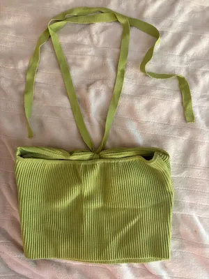 Windsor Green Halter Tank thumbnail 2