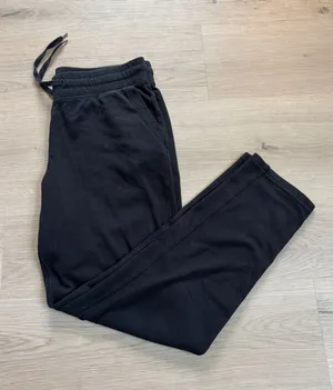 Champion Black Sweatpants with Drawstring Waist thumbnail 1