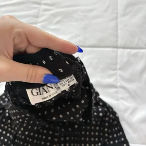 Vintage Maxi‎ Skirt Womens 6 Fairy Whimsy Hippie Polka Dot Black 90s Y2K Grunge thumbnail 4
