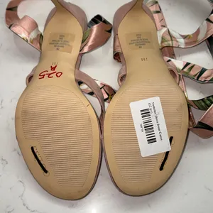 Guess Tropical Print Strappy Heels thumbnail 10