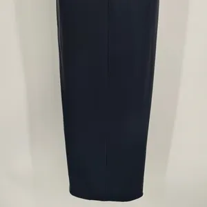 Shona Joy U Wire Bustier Draped Strapless Midi Dress Size 4 Gray Formal Wedding thumbnail 11