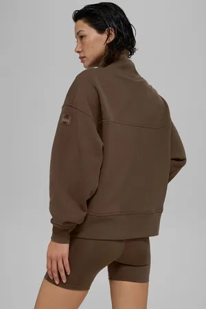 Hazy Mock Alo Yoga Neck Pullover thumbnail 3