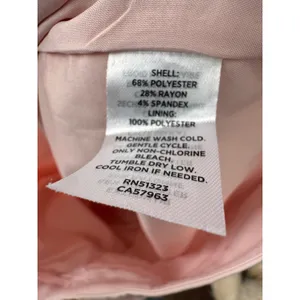 Madewell Classic Straight‎ Leg Pants Rose Pink Cotton Size 27 thumbnail 7