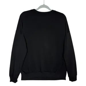 Zoe + Liv Beauty In Every Shade Graphic Sweatshirt Size Medium Black Loungewear thumbnail 6