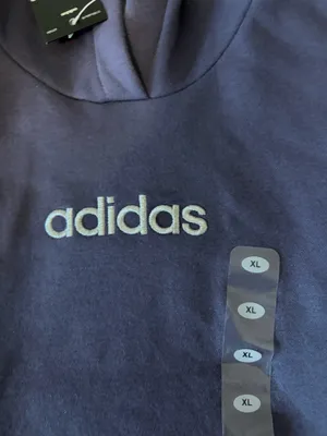 Adidas purple hoodie with logo(child XL) thumbnail 4