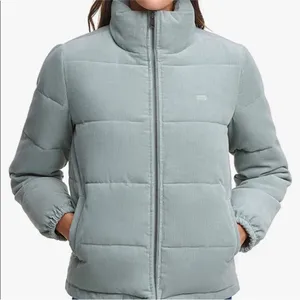 Levi's Zoe Corduroy Puffer Jacket in Mint Size Extra Large‎ thumbnail 1