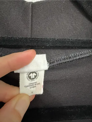 Zestt Organics Million Miles Travel Cardigan Organic Cotton Black - Size L thumbnail 5