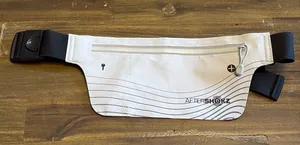 Aftershokz Running Fanny Pack (2718) Gray Black Active Bag Waist Belt Bum Bag thumbnail 1