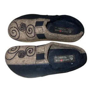 ✨Haflinger Women's Magic Wool Sz 36 Slippers✨ Blue thumbnail 5