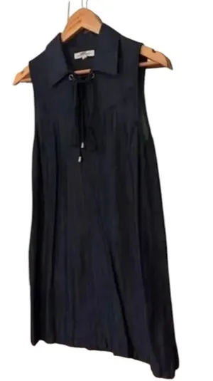 Honey Punch Denim Shift Dress Small thumbnail 1