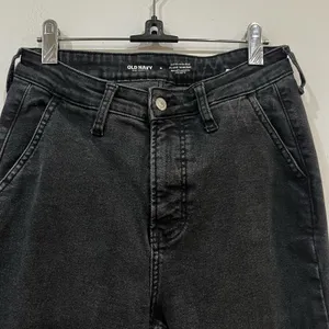 Old Navy Black Extra High Rise Flare Trousers Jeans Size 6 Stretch thumbnail 2
