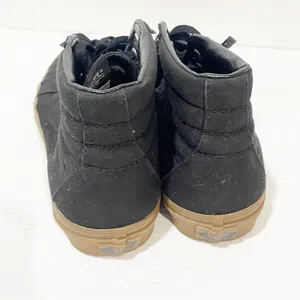 VANS Sk8 Women’s‎ Size 9.5 Reissue Canvas High Black Gum thumbnail 4