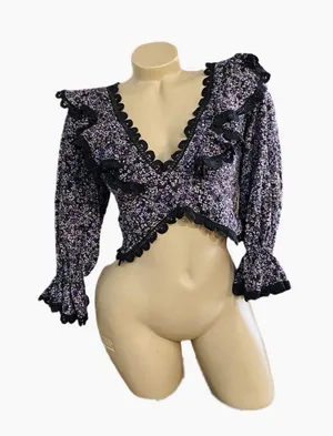 Olivaceous Top Floral thumbnail 1