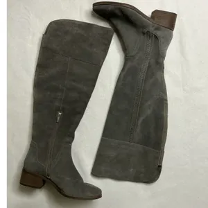 Vince Camuto Kochelda Over The Knee‎ Gray Suede Boots Women 7.5M VC-KOCHELDA2 thumbnail 3