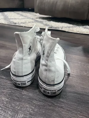Platform Converse White High-Top Women’s thumbnail 4