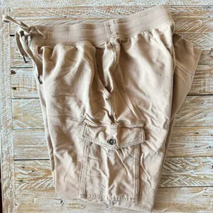 ⭐️Aerie Cargo Joggers 100% Cotton Khaki⭐️ ~medium thumbnail 3