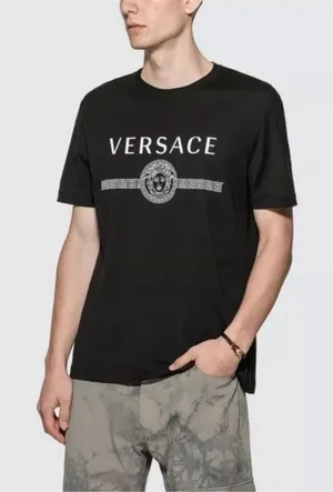 Versace‎ Taylor Fit Logo T Shirt- NWT thumbnail 1