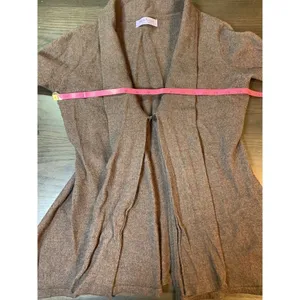 Brunella‎ Gori Merino Wool Cardigan Brown Sweater Women's Medium Boho Artsy thumbnail 11