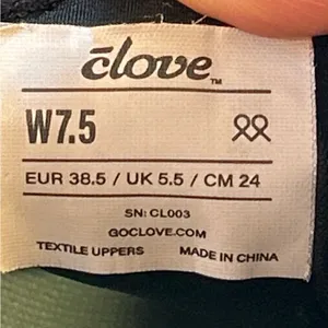 CLOVE Classic Fluid Resistant Nursing Sneaker Shoes CL003 Brilliant White W 7.5 thumbnail 11