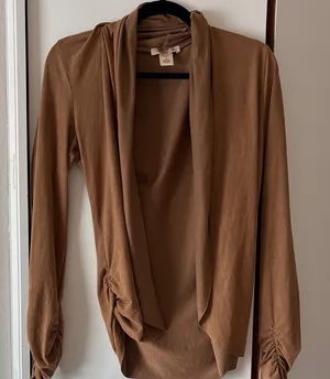Arden B Camel Cardigan thumbnail 1