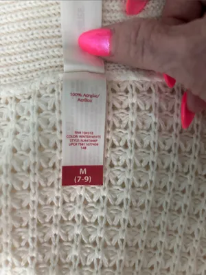 No Boundaries Cream Open-Front Knit Cardigan thumbnail 10