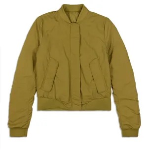 Lululemon Warm Two Ways Bomber Jacket - Green thumbnail 1