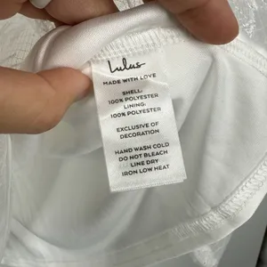 Lulus Tulle Mini Dress Embroidered Strapless Size XS Floral Bachelorette Bridal thumbnail 5