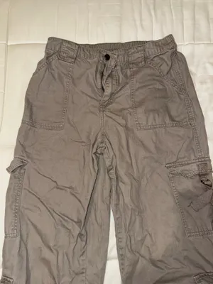 Grey Cargo Pants  thumbnail 1