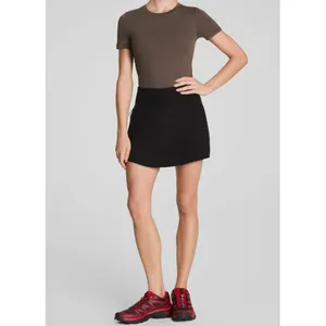Spanx On The Move High-Rise Mini Skort Very Black Utility Hi-Waist Waisted Skirt thumbnail 6