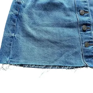 NWOT American Eagle Rainbow Button Down Blue A-Line Women’s Skirt SZ 6 #1314 thumbnail 4