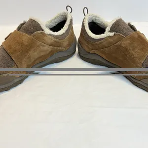 Caterpillar Women’s Brown Suede Slip On Shoes Faux Fur Lining Size 9 thumbnail 7