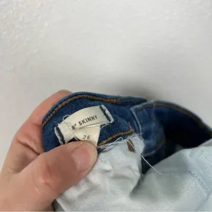 MADEWELL‎ 8” Skinny Jeans Sz 26 thumbnail 8