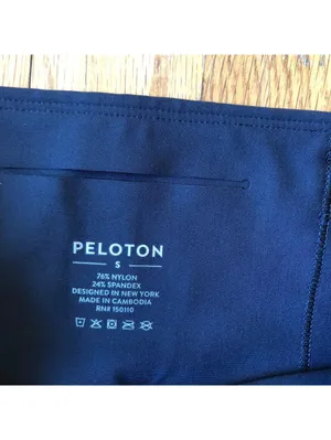 Peloton NWOT Women's Black Biker Shorts Size S thumbnail 5