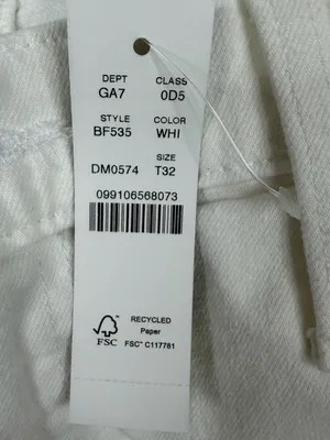 NWT J.Crew Slim Boyfriend Jeans Womens 32 Tall White All Day Stretch BF535 thumbnail 8
