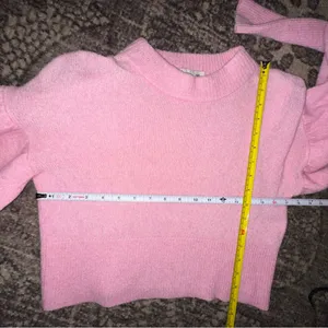 BAUM UND PFERDGARTEN XS Begonia Pink Romance Rituals Coline Puff-sleeve Sweater thumbnail 7