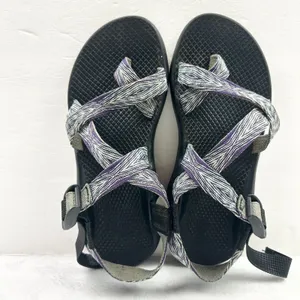 Chaco Women's ZX/2 Yampa Classic Sandal Size 7 Pixel Weave Purple Multi Gorpcore thumbnail 4