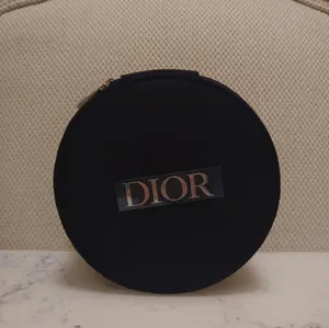 Christian Dior Round Vanity Pouch Makeup Case With Mirror New In Box thumbnail 9