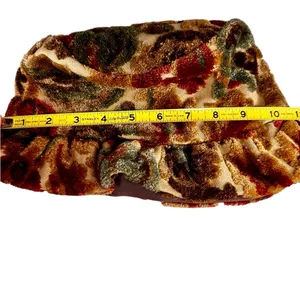 Vintage Handmade 60s Chenille Carpet Floral Tapestry Hat Go-Go Grunge Bucket EUC thumbnail 10