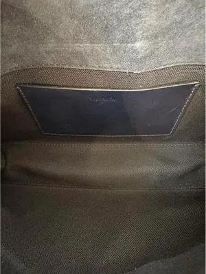 Madewell The Date Night Shoulder Bag in Suede NWOT Juniper Berry Blue thumbnail 3