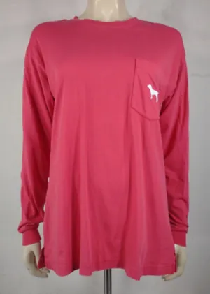 PINK Victoria’s Secret Long Sleeve PINK Tee thumbnail 1