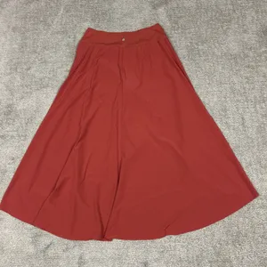 Halara Breezeful Maxi Skirt Womens Large Flowy Coral High Low Shorts Liner thumbnail 5