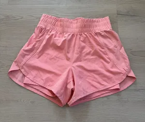 Avia coral pink running shorts bike with liner casual athleisure size XS thumbnail 1