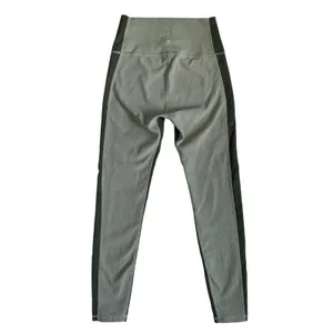 Wilo The Label Womens Ribbed High Waisted Leggings Sage Green‎ Two Tone Size S thumbnail 7