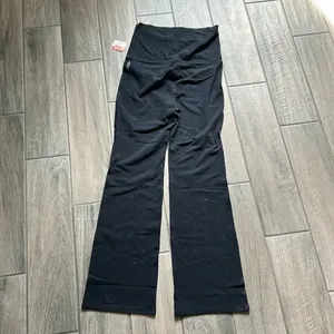 Free people movement black lounge pants thumbnail 6